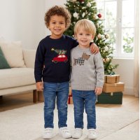 KBX01: Kids Knitted Christmas Jumpers (3-9 Years)